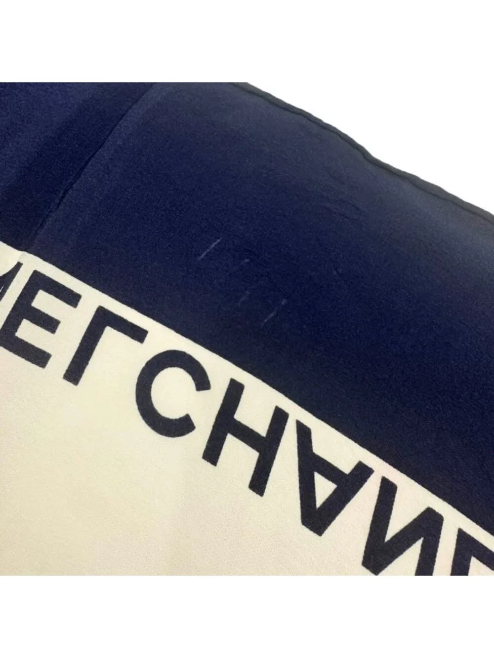 Chanel Quilted Silk Scarf